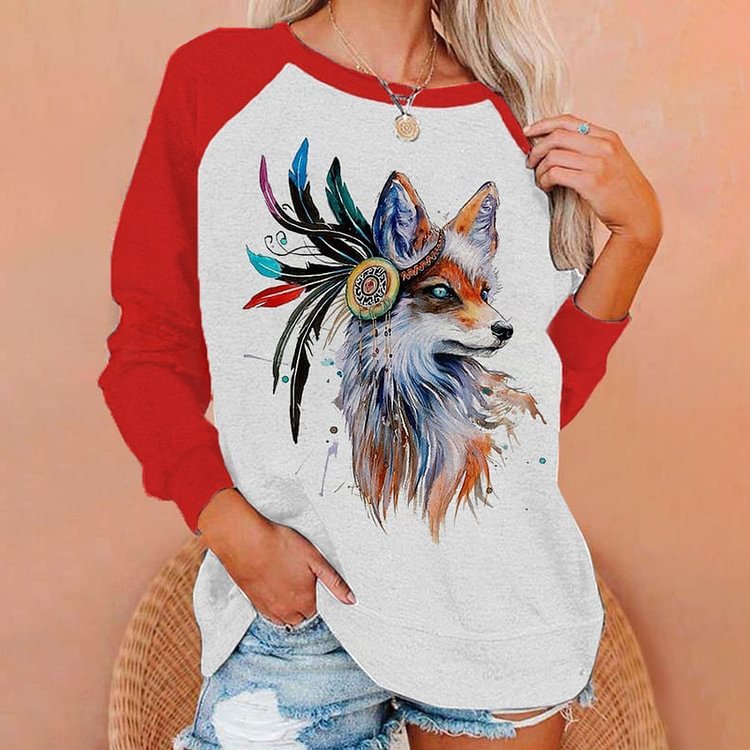 PurrfectPrint Crew Sweater