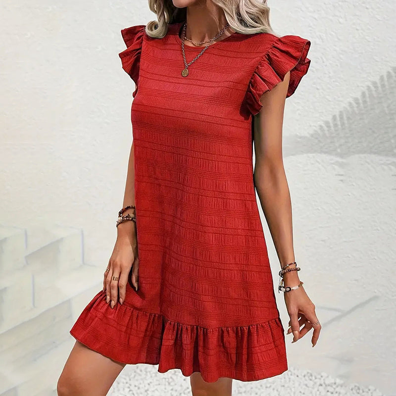 The RuffleBloom Plus Dress