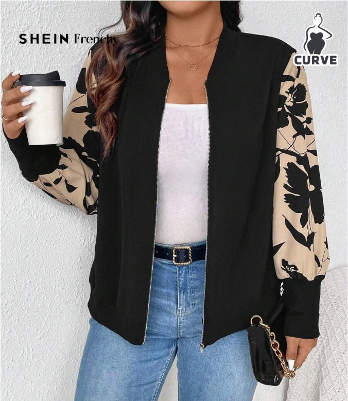 Floralia Patchwork Casual Jacket