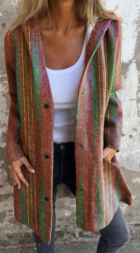 CozyWeave Long Knit Coat