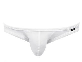 Transparent ice silk men's briefs