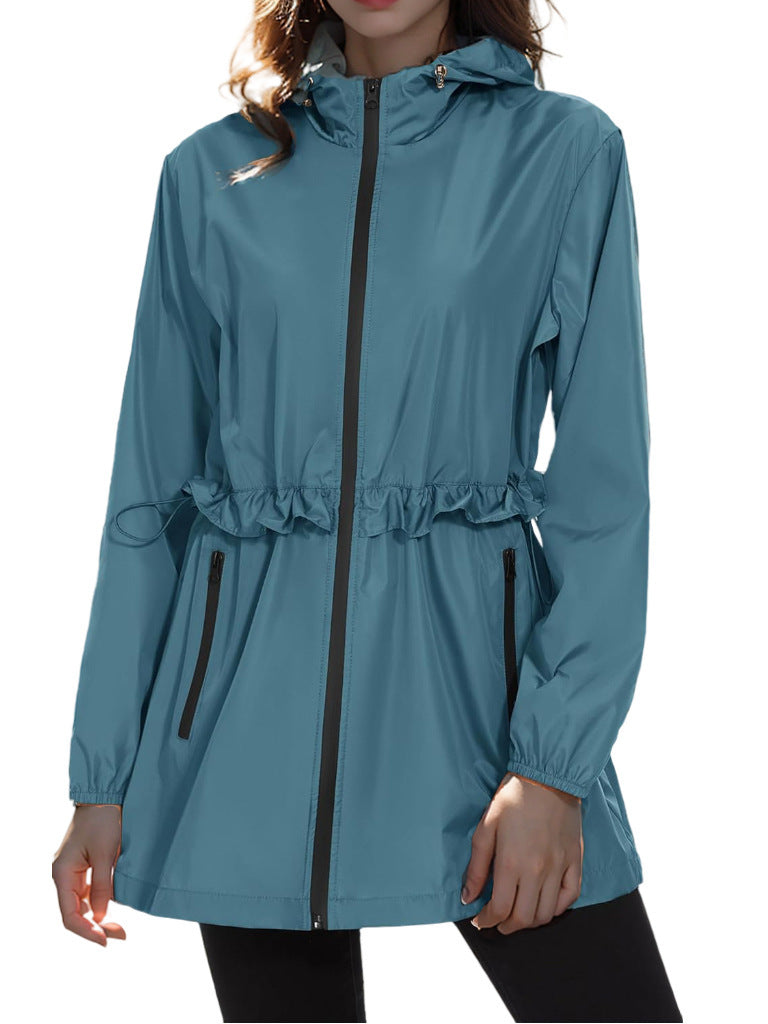 AquaGuard Hooded Waterproof Windbreaker