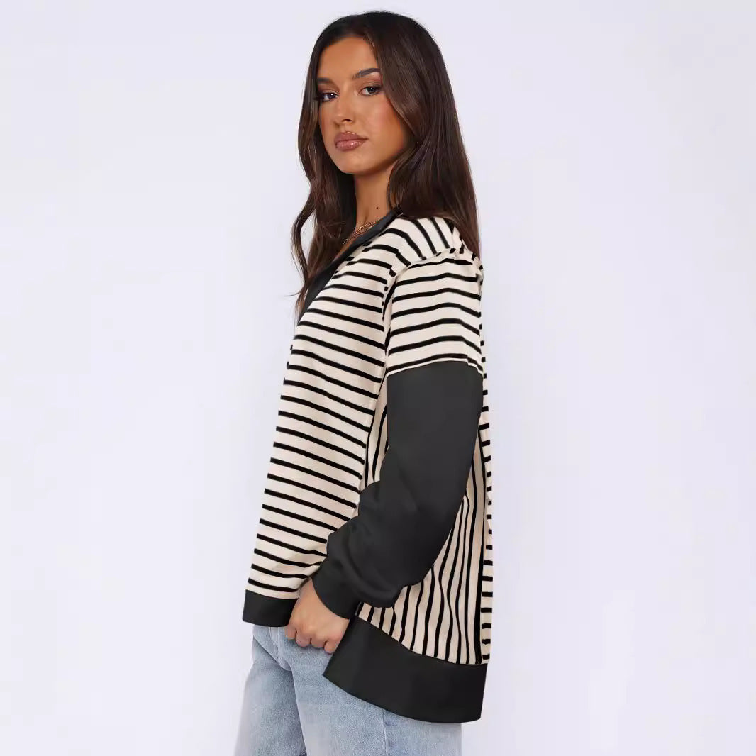Stripo Luxe Split Sweater