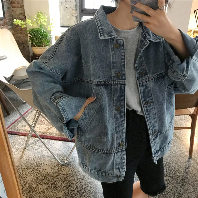 RetroEase Slim Denim Jacket
