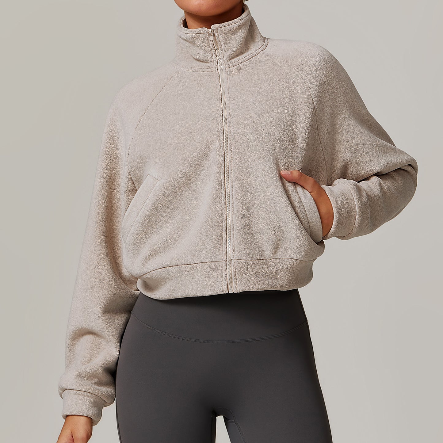 ZenWarm Stand Collar Coat