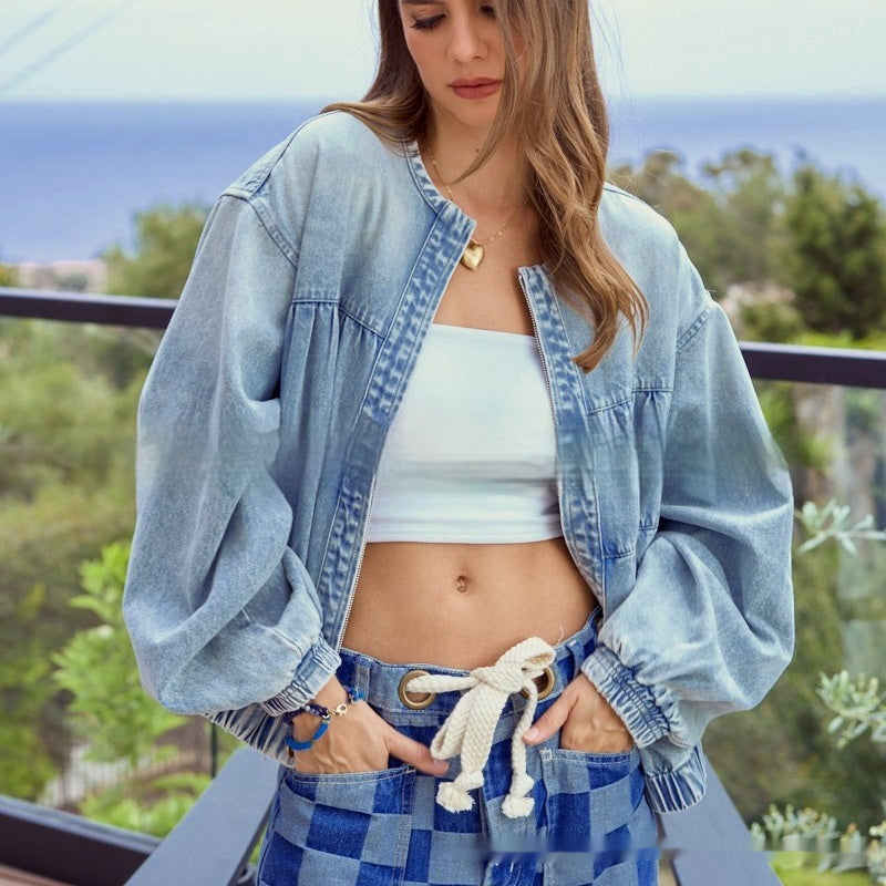 SkyWash European Denim Jacket