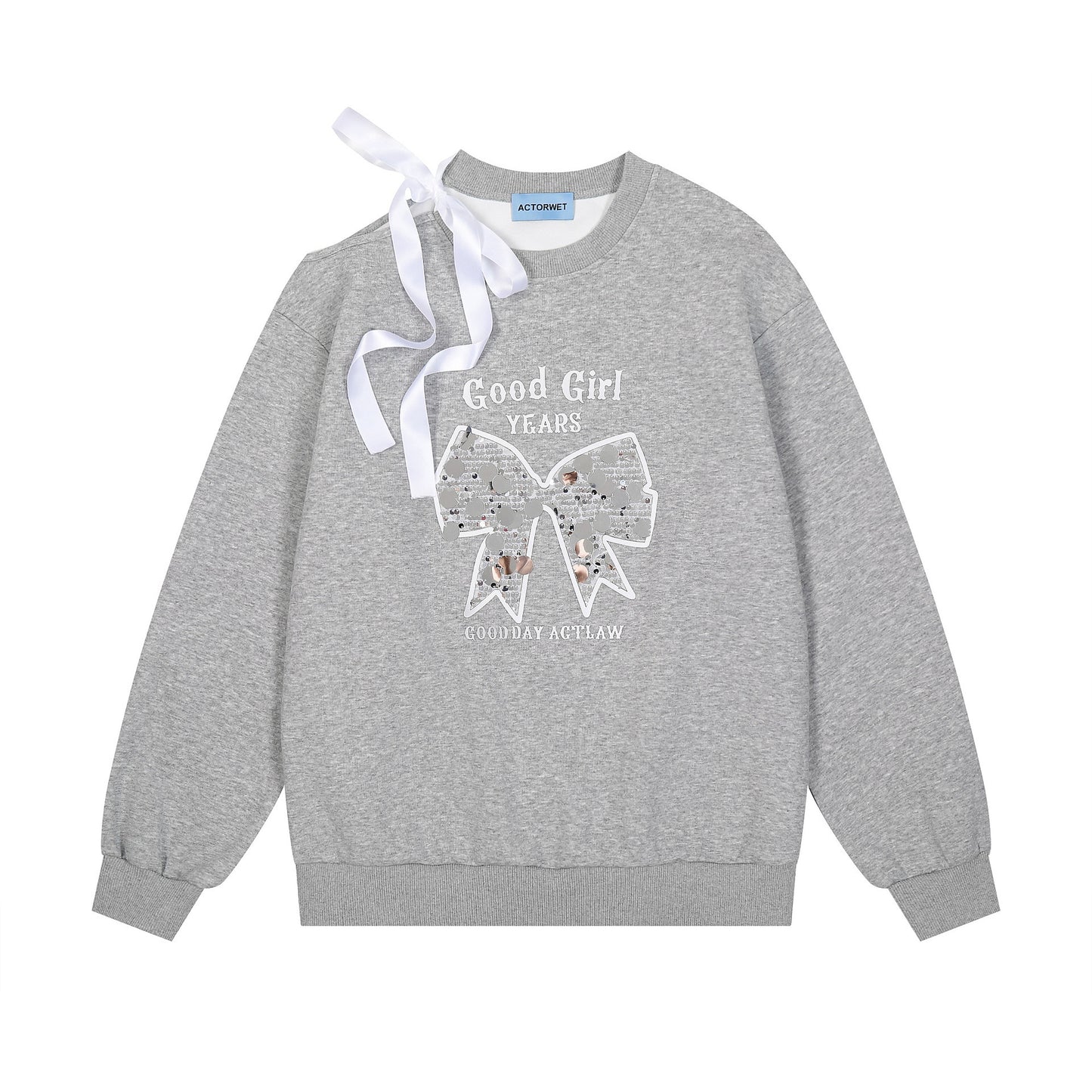 PrintEase™ Relaxed Round-Neck Sweater