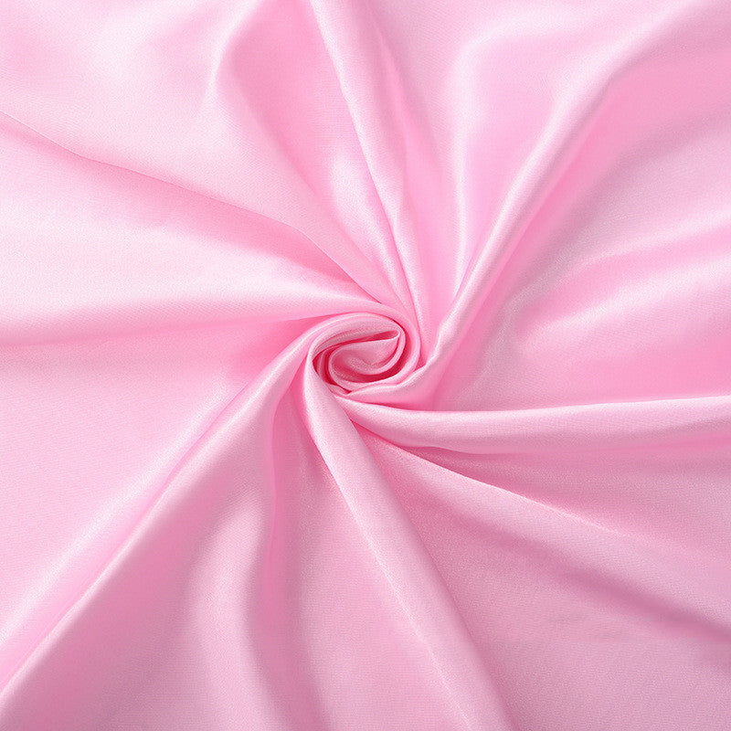 Colored Satin Fabric With Imitation Silk