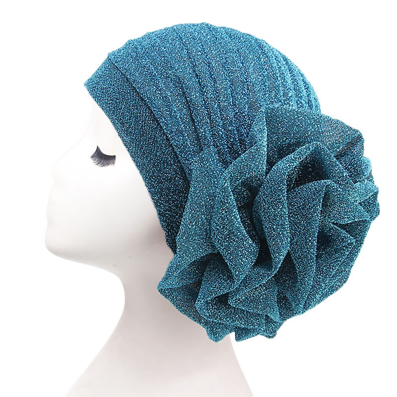 Bright silk large flower headband
