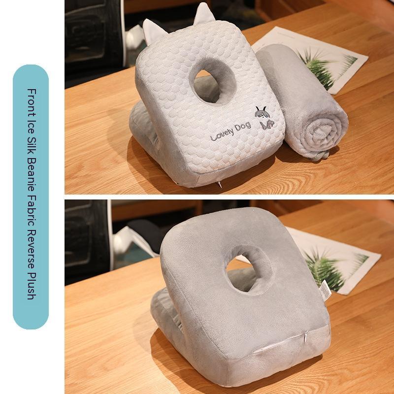 Ice Silk Pillow Primary School Students Lunch Break Office Cushion