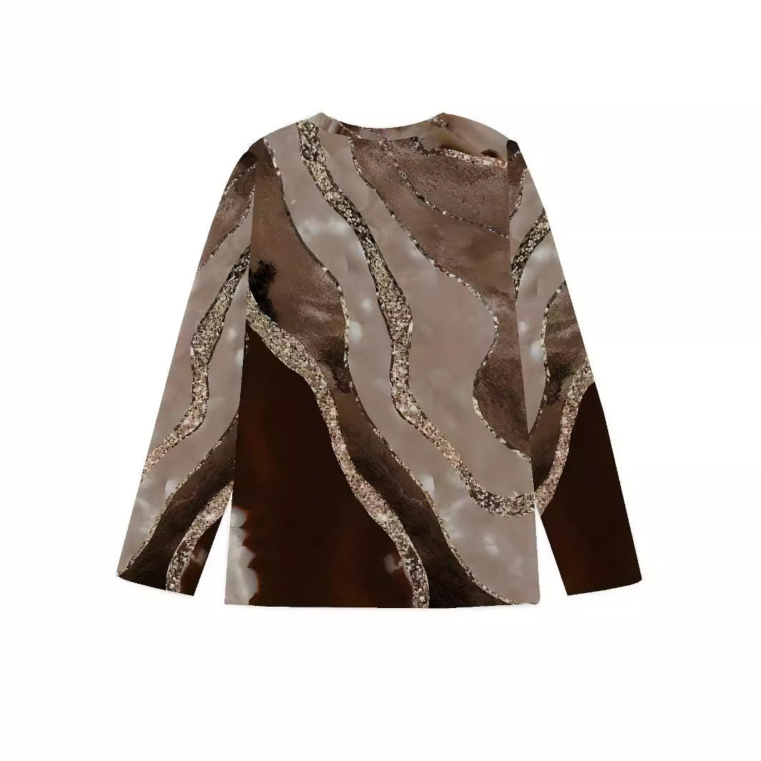 Marvessa™ RetroFlow Long Sleeve Tee
