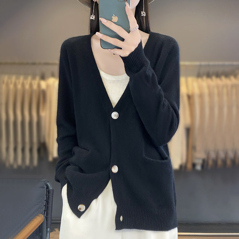 CozyChic Pocket Knit Cardigan