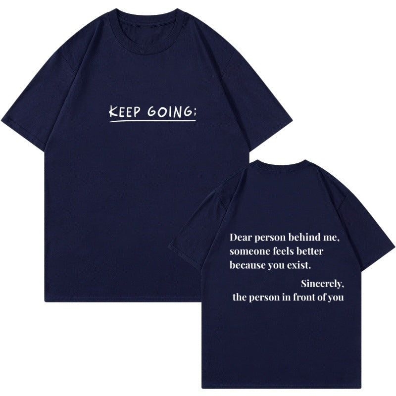 Milk Silk Round Neck T-shirt