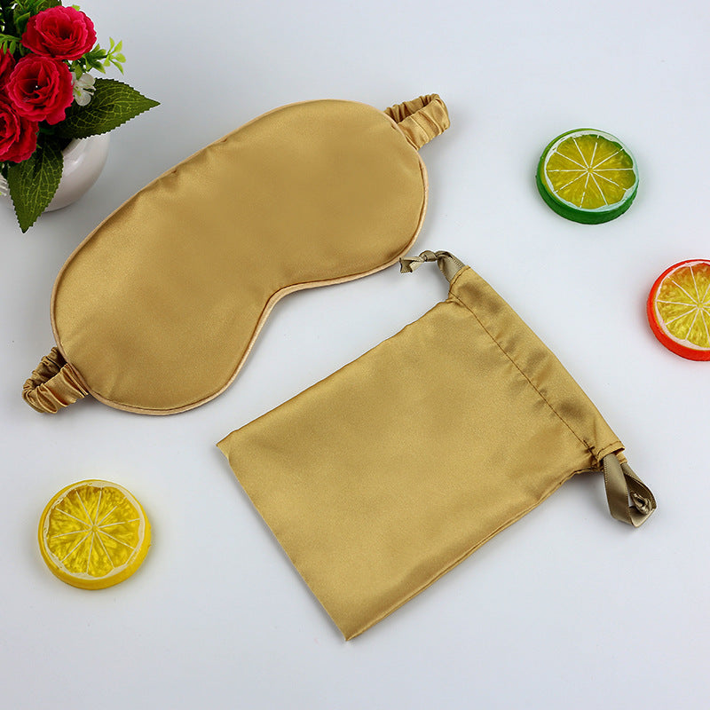 Artificial silk eye mask
