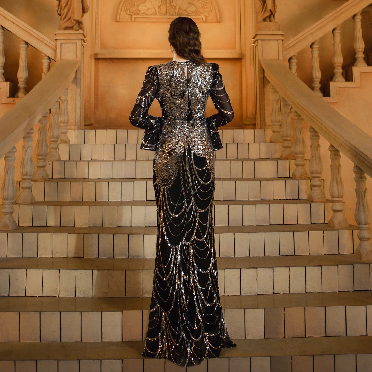 Celestia Noir Gown