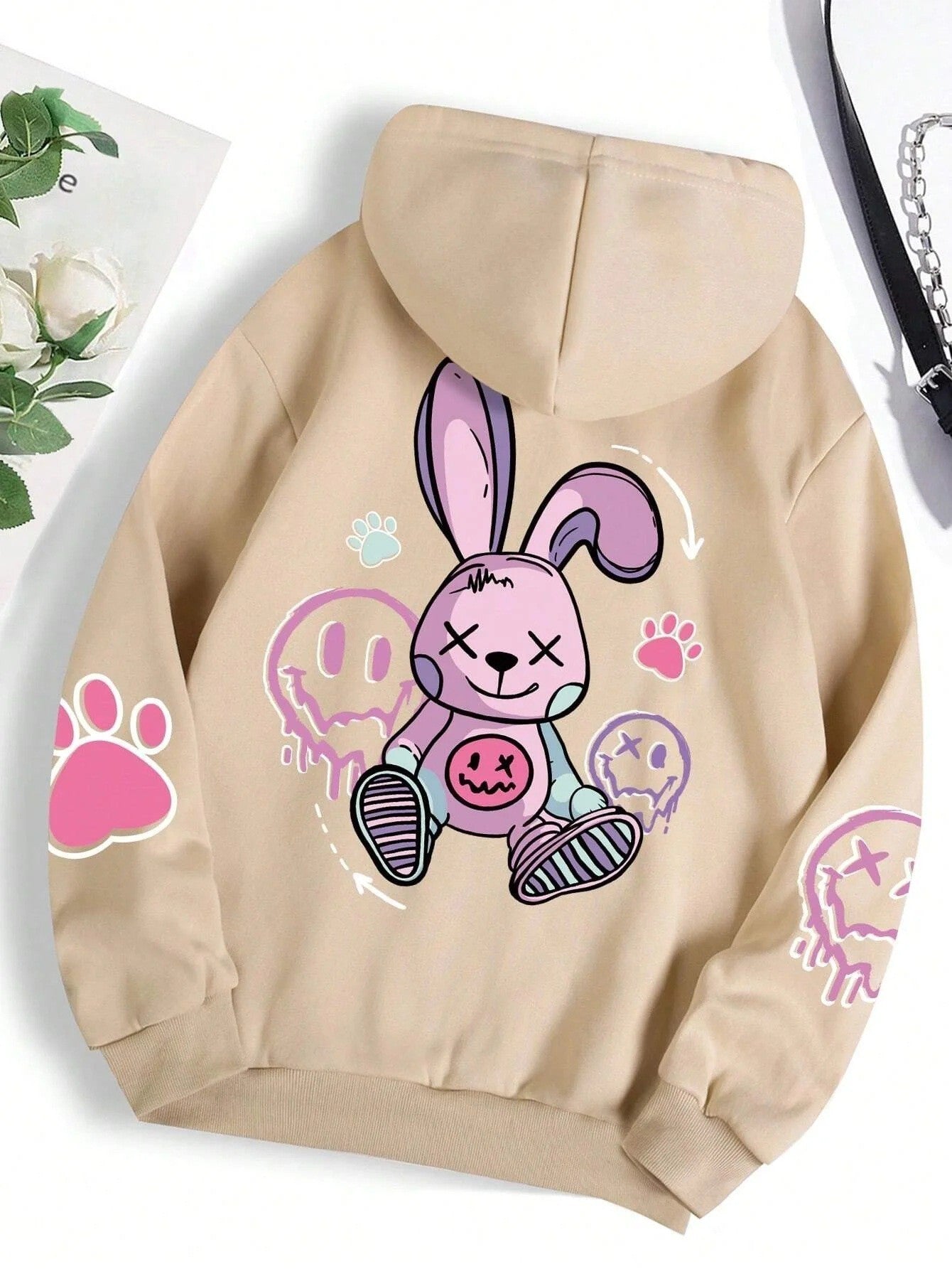 UrbanEase Printed Hoodie