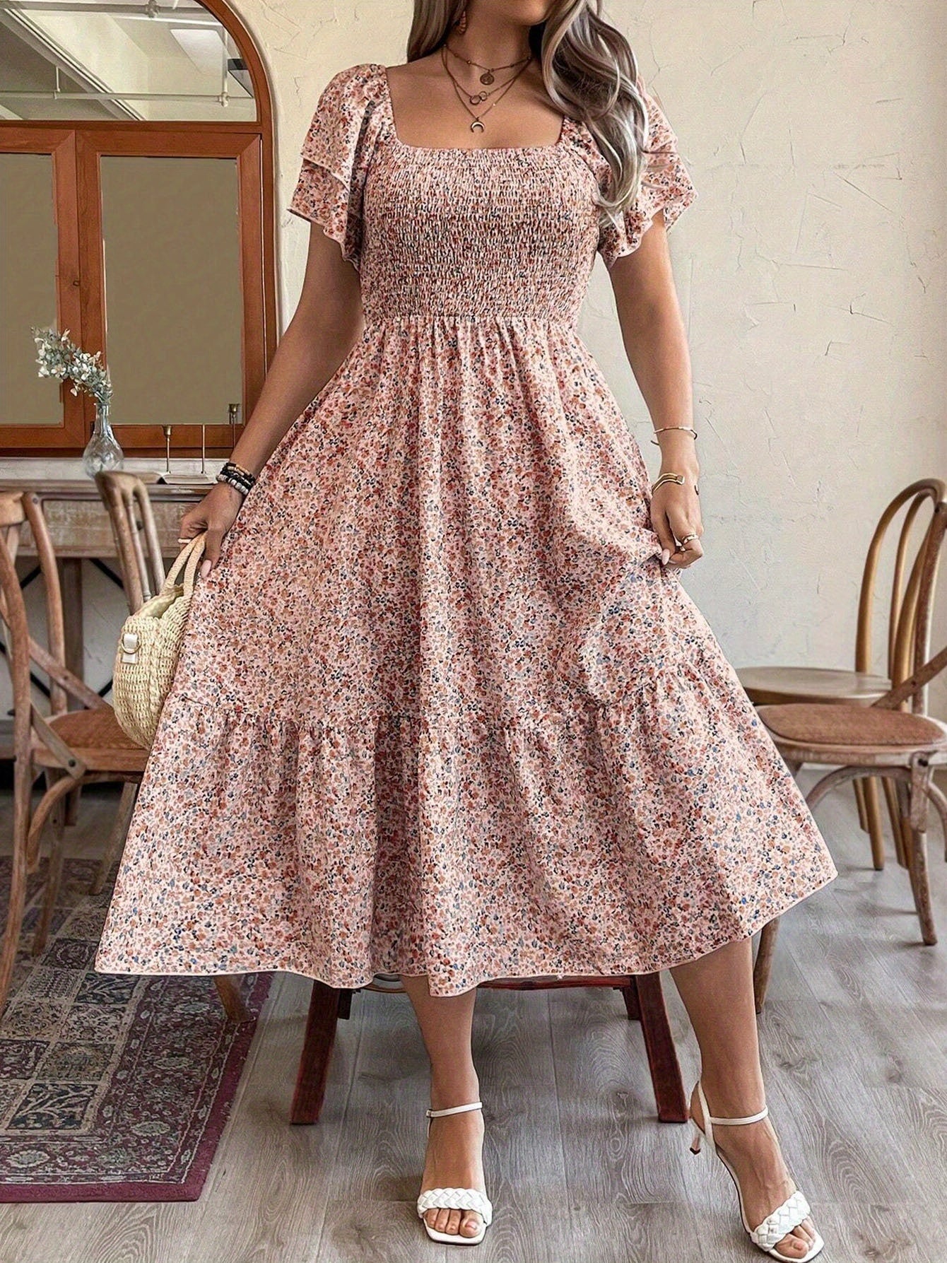 The Sunset Reverie Dress