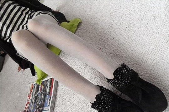Color Silver Silk Pantyhose Sexy Core Silk Anti-hook Female Bottoming Socks