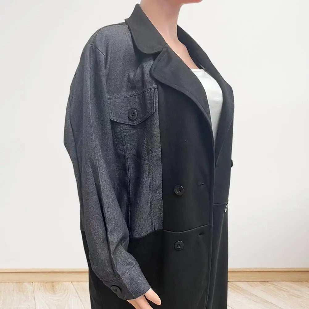 DenimEdge Mid-length Coat