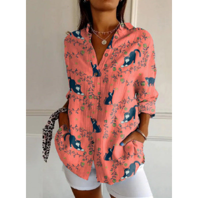 The PetalMuse 3D Floral Shirt
