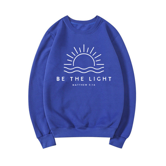 CozyScript Fleece Crew Sweater