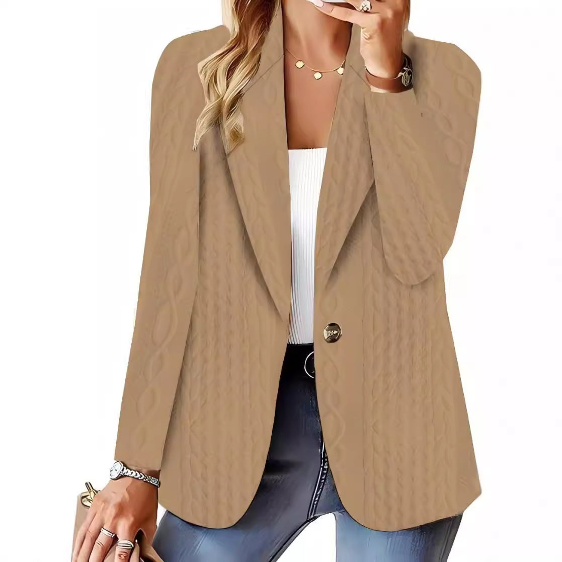 Eterna One-Button Coat