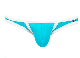 Transparent ice silk men's briefs