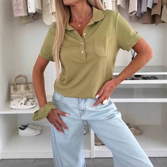 PoloEase Pocket Tee