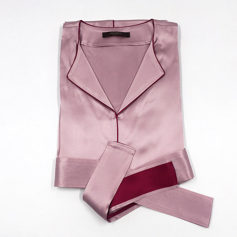 Silk pajamas nightdress