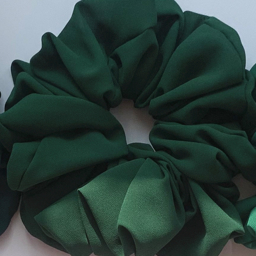 Big Head Bouquet Chiffon Large Intestine Ring Hair Ring