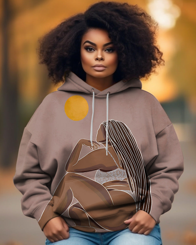 InspirePrint Autumn Hoodie