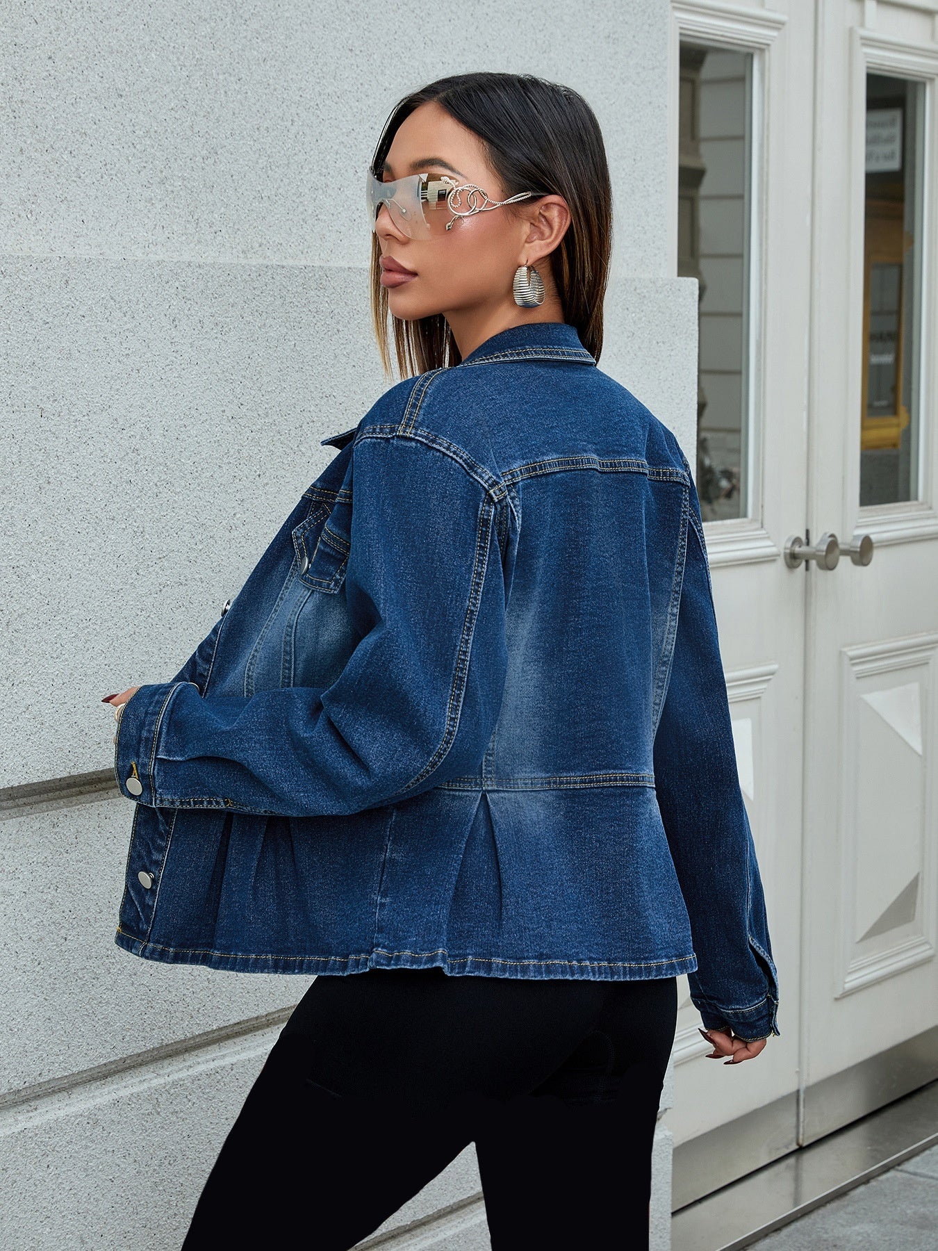 IndigoCinch Denim Jacket