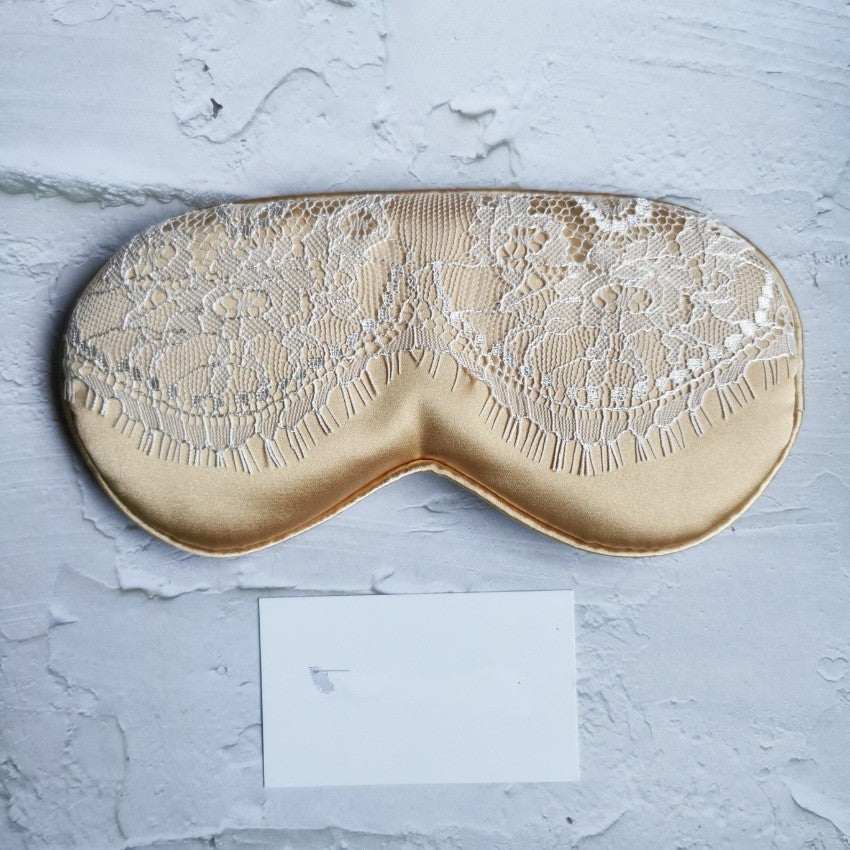 Relieve Eye Fatigue Shading Sleep Breathable Lace And Silk Eye Mask