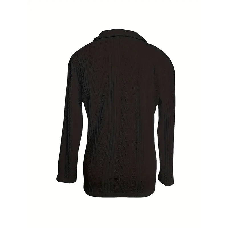 Velzora Zip Texture Top