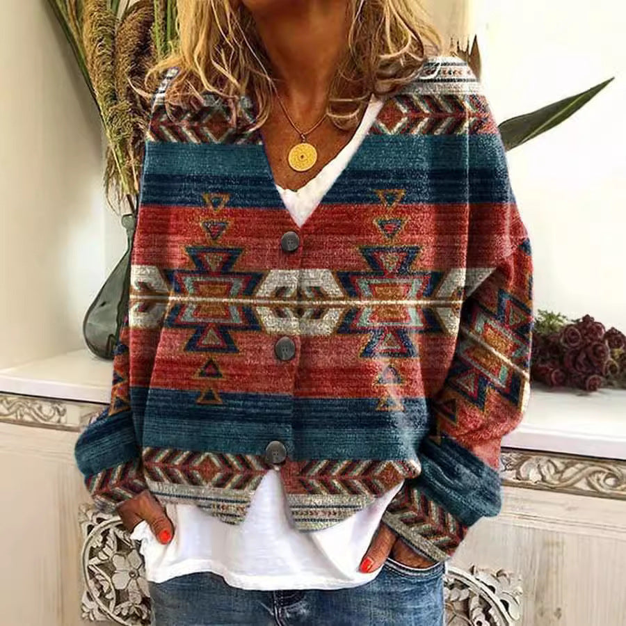 Ember Drape V-Neck Cardigan