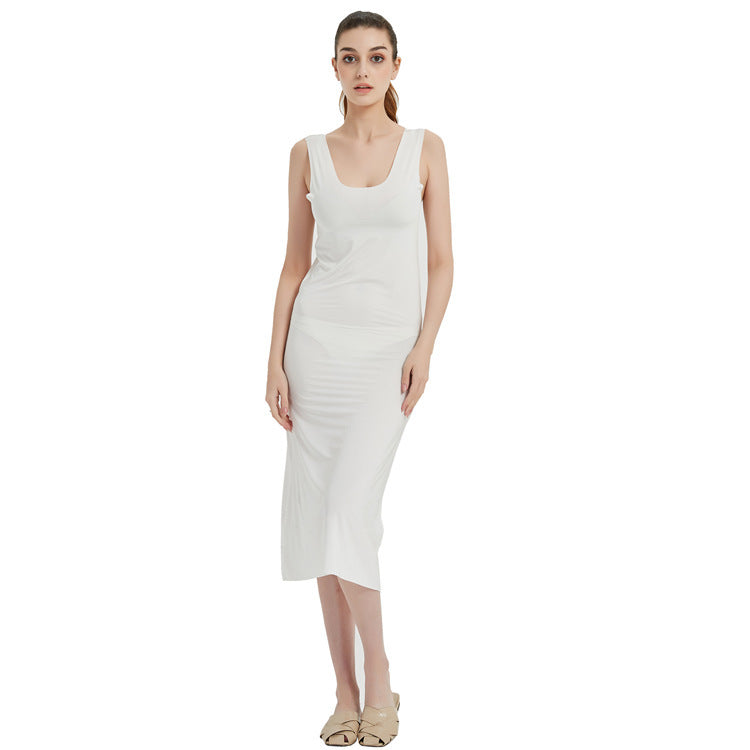 Women's U-Neck Ice Silk Seamless Vest