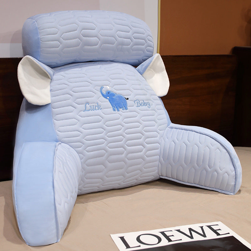 Bed Latex Ice Silk Bedside Cushion