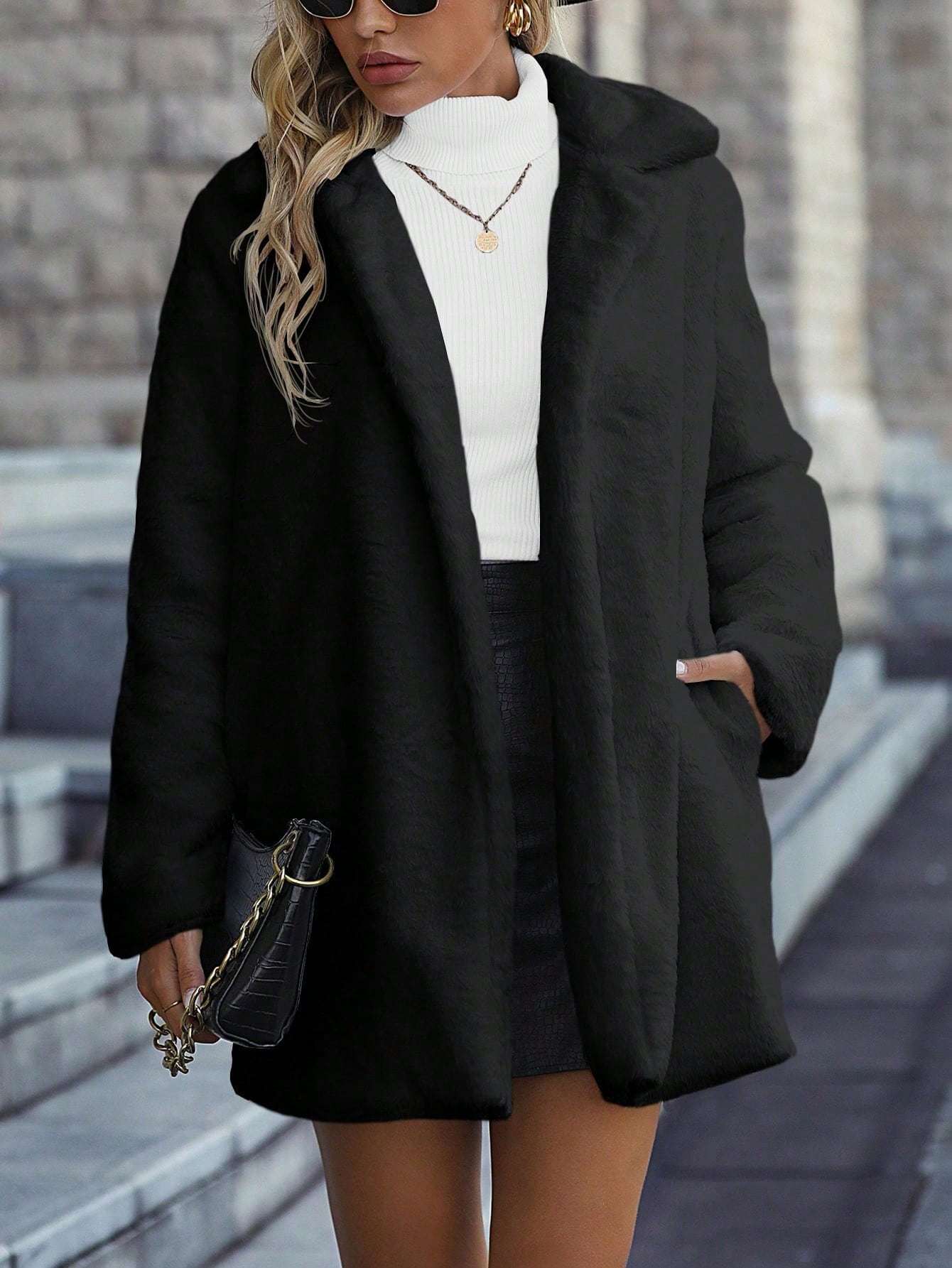 VelvaCrush Fluffy Jacket