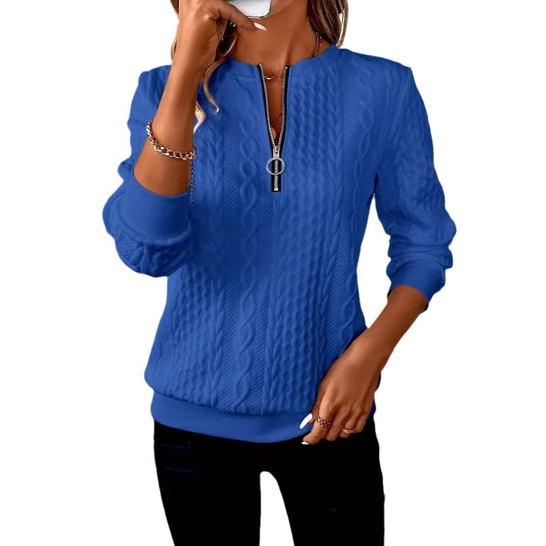 QuiltEase Zipper Pullover