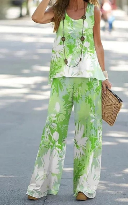 PrintPoise Two-Piece Suit