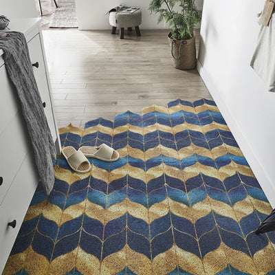 Entry Door Silk Ring Foot Mat PVC Household Carpet Doormat