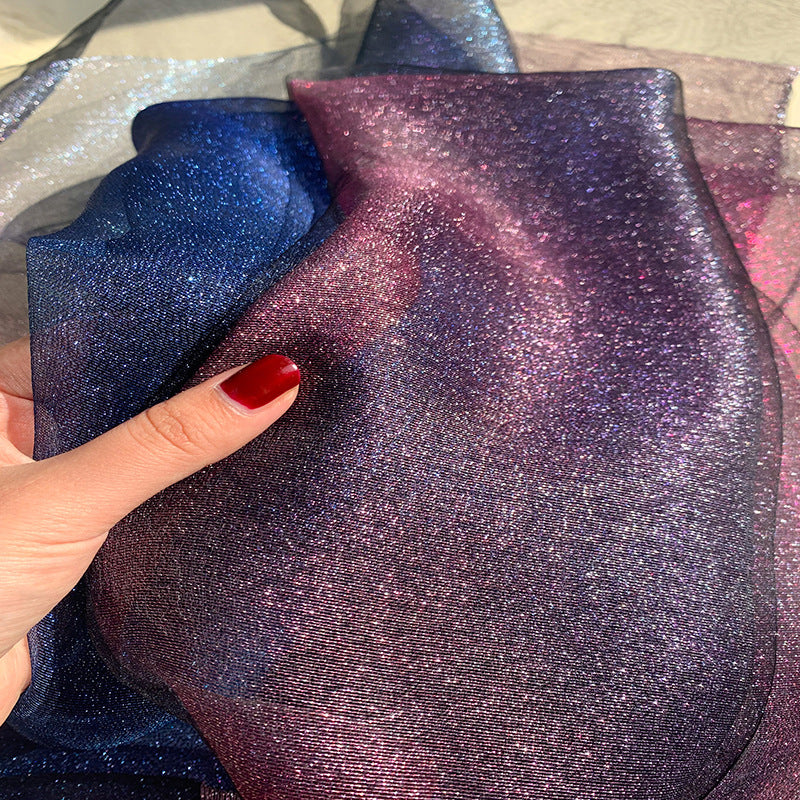 Women's Silk Gradient Warm Versatile Scarf