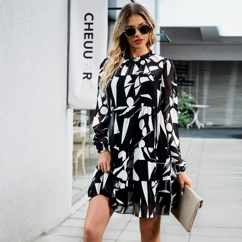 Aurevienne Bloom Sleeve Dress
