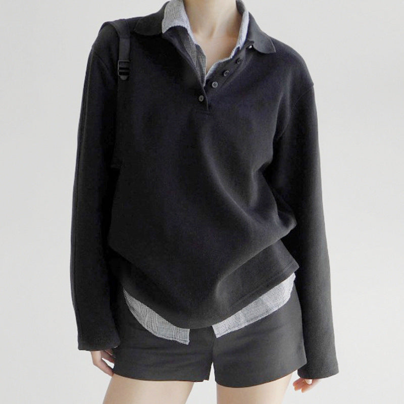 LayerLuxe Faux Two-Piece Sweater