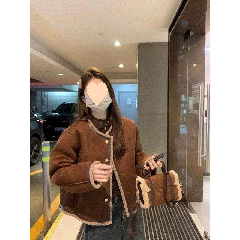 Furora Luxe Suede Coat