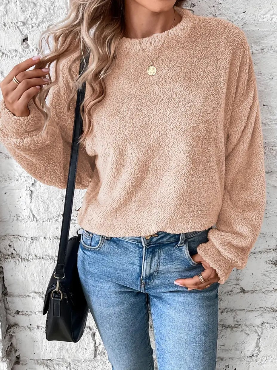 VeluCozy Reversible Fleece Sweatshirt