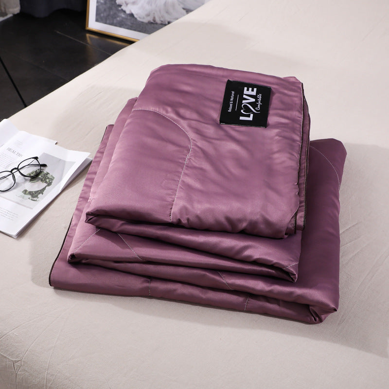 Washed Silk Summer Quilt Ice Silk Single Double