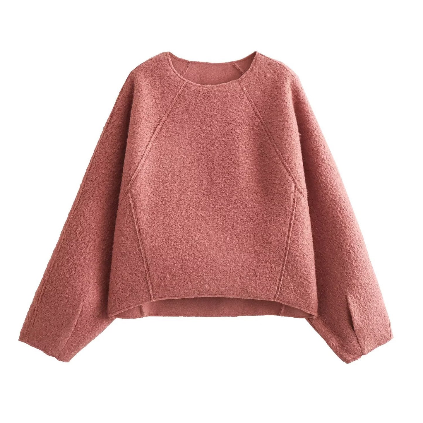 LustraBead Leather Sweater Coat
