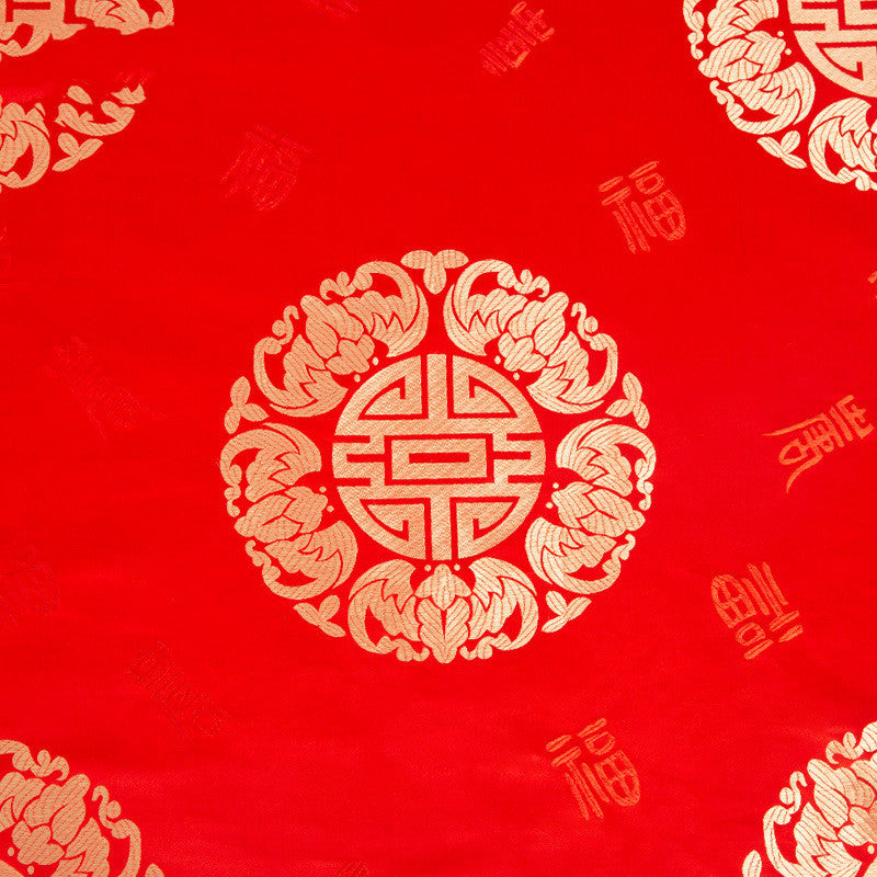 Fashion Chinese Jacquard Silk Satin Fabric