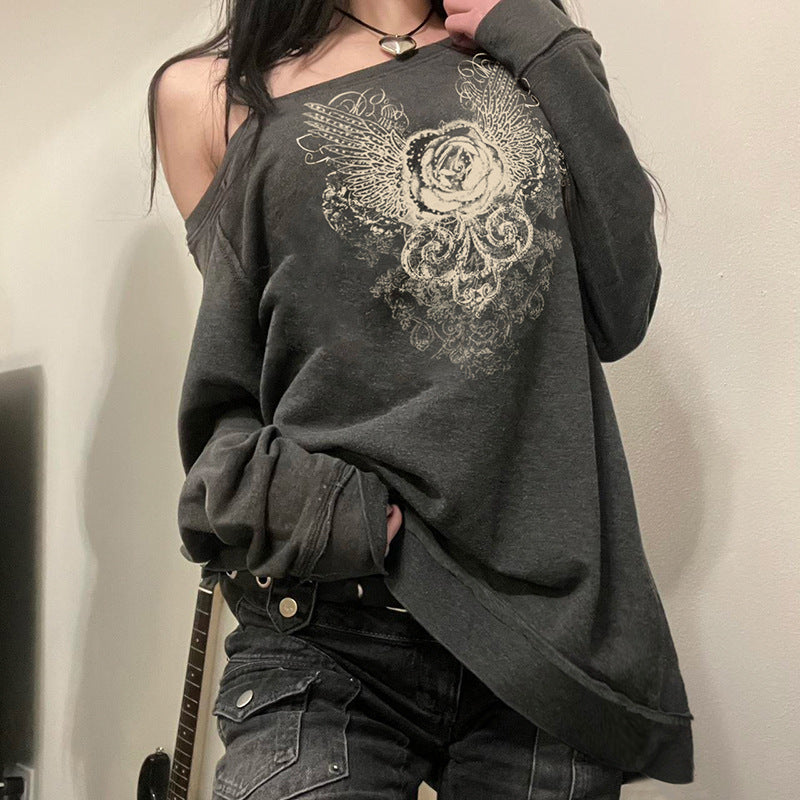 EuroRetro Diagonal Pullover